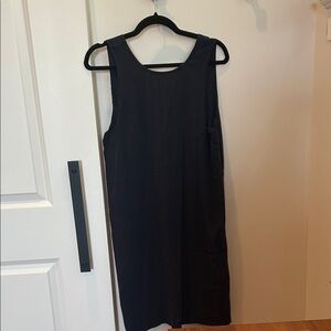 Elizabeth Suzann Navy Silk Dress